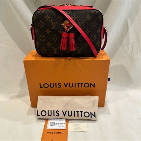 LOUIS VUITTON Monogram Saintonge Coquelicot